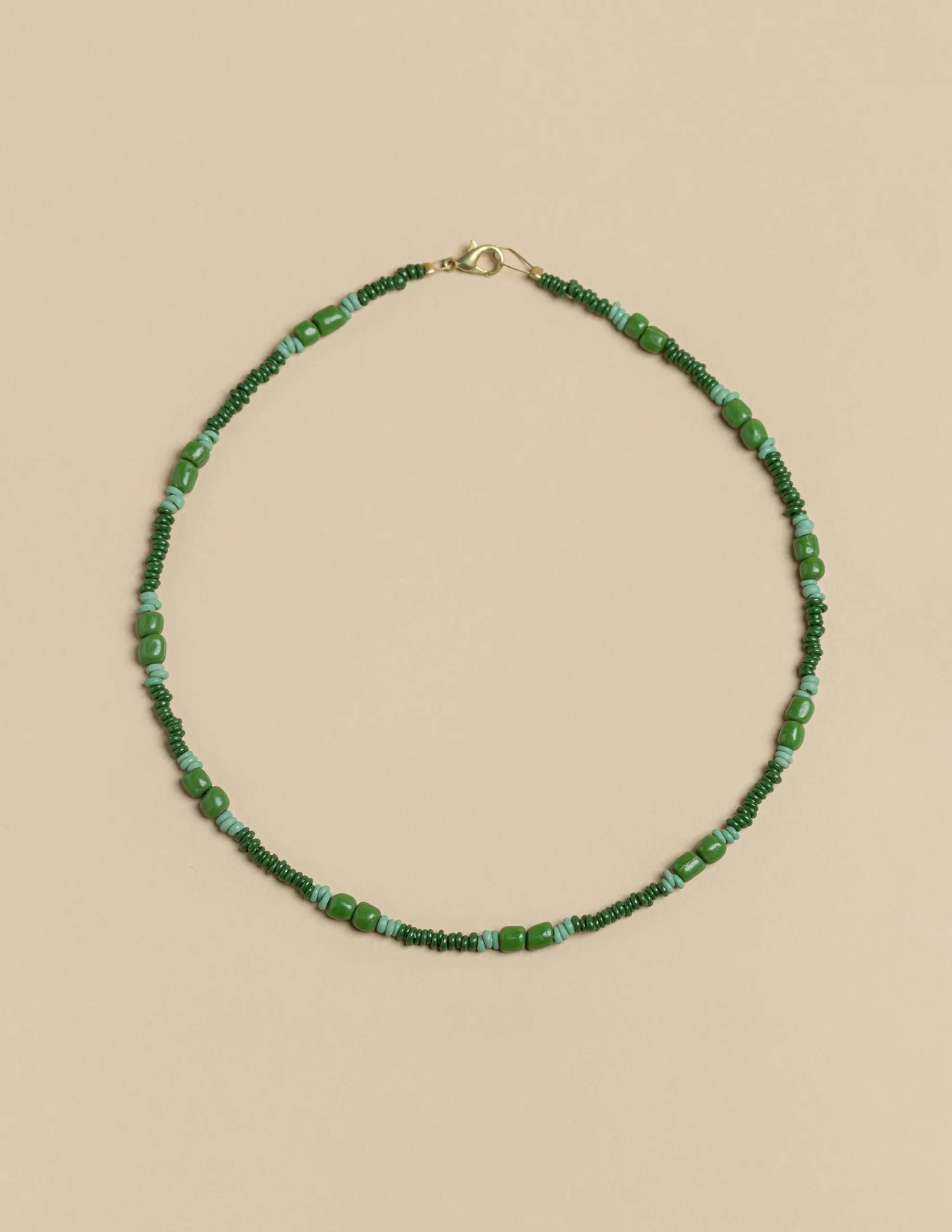 Nicoli Necklaces & Chokers|Necklaces<SHORT GREEN NECKLACE Verdes oscuros
