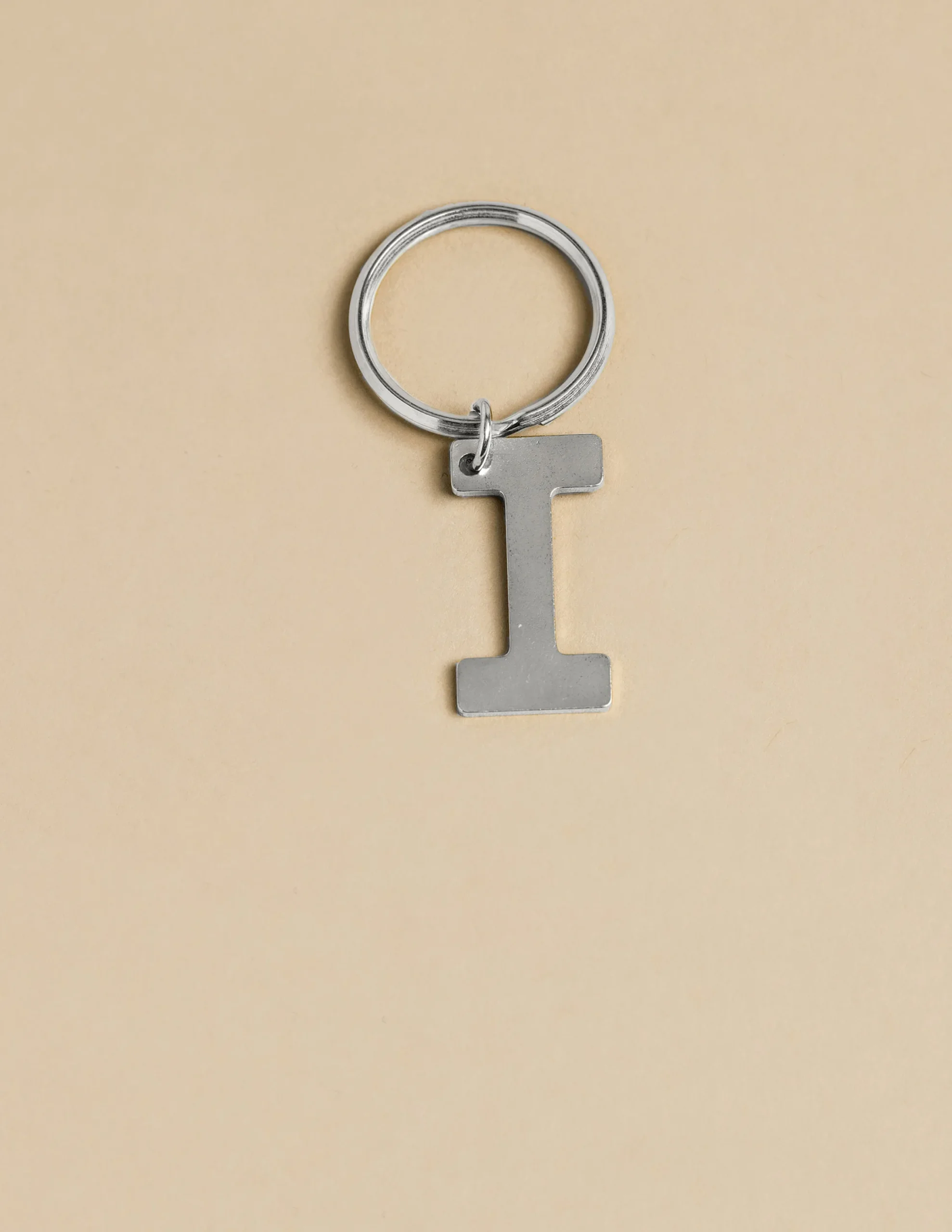 Nicoli Keychain|Keychain<SILVER "I" KEYCHAIN Dorados