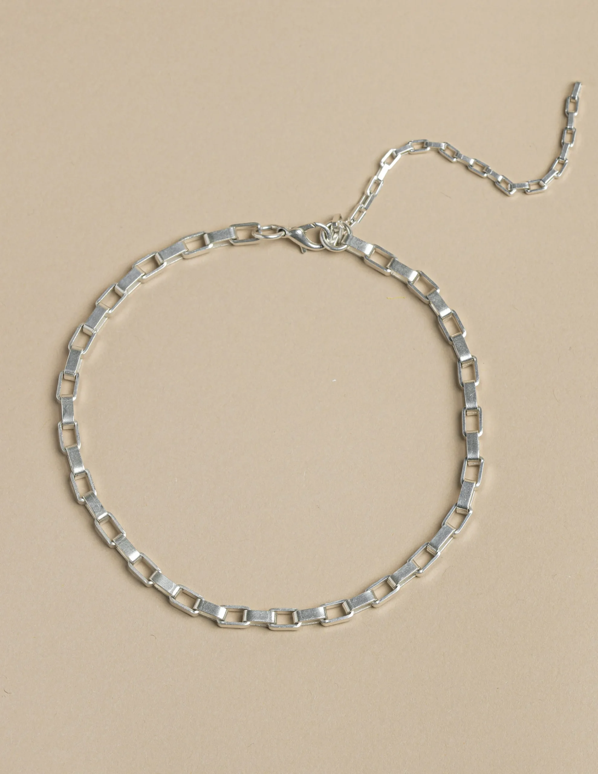 Nicoli Necklaces & Chokers<SILVER RECTANGLE NECKLACE Dorados