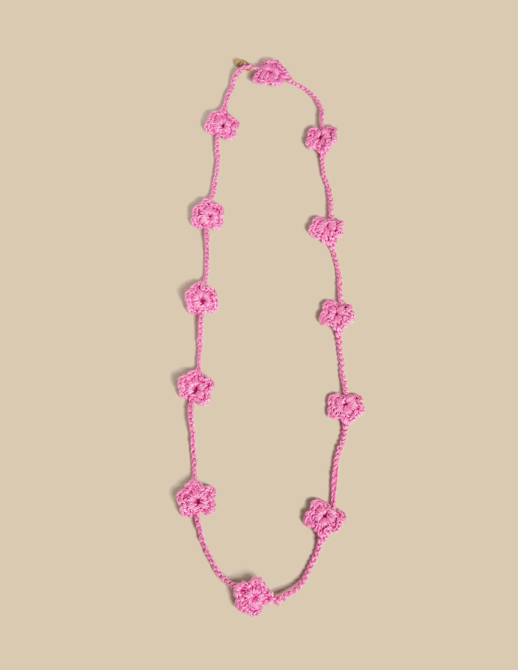 Nicoli Necklaces & Chokers|Necklaces<STRAWBERRY LONG FLOWER NECKLACE Crudos