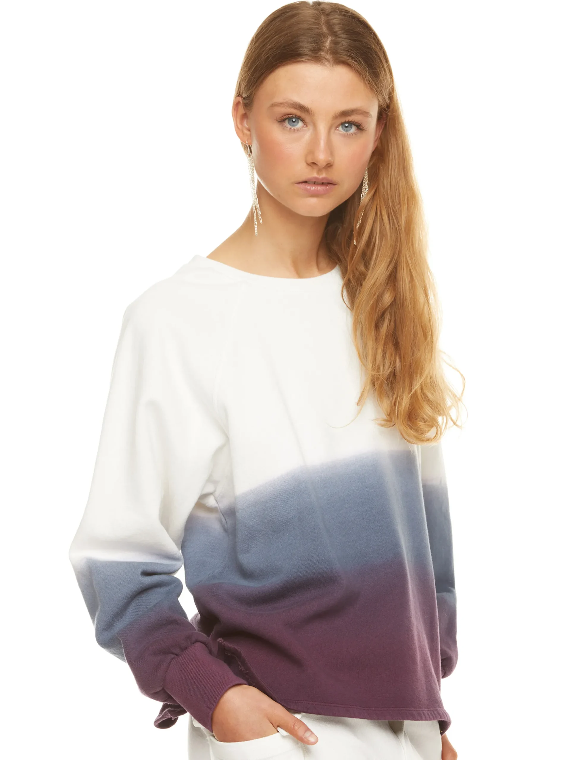 Nicoli Sweatshirts<TIE DYE SWEATSHIRT Azules
