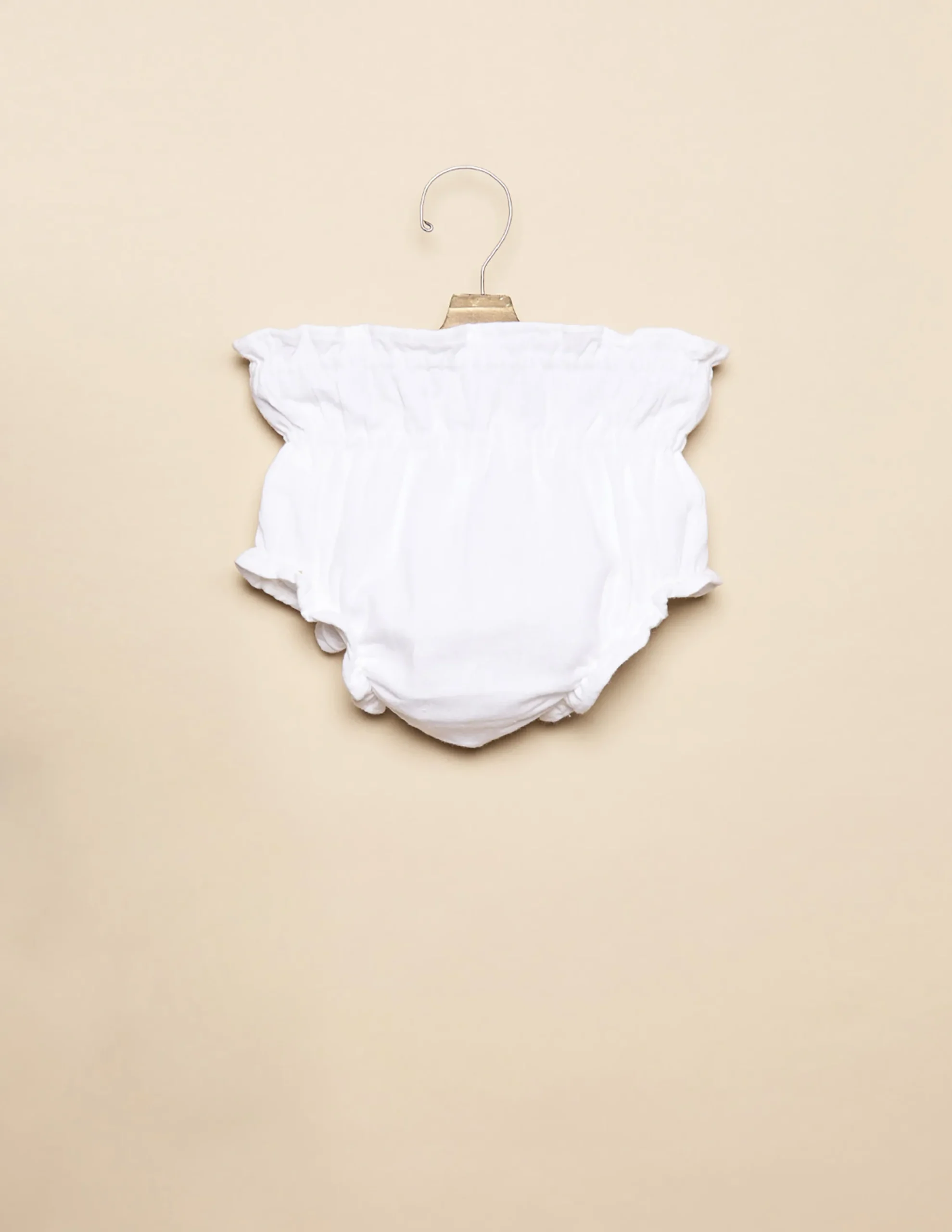 Nicoli Bloomers<WHITE BLOOMERS Blancos