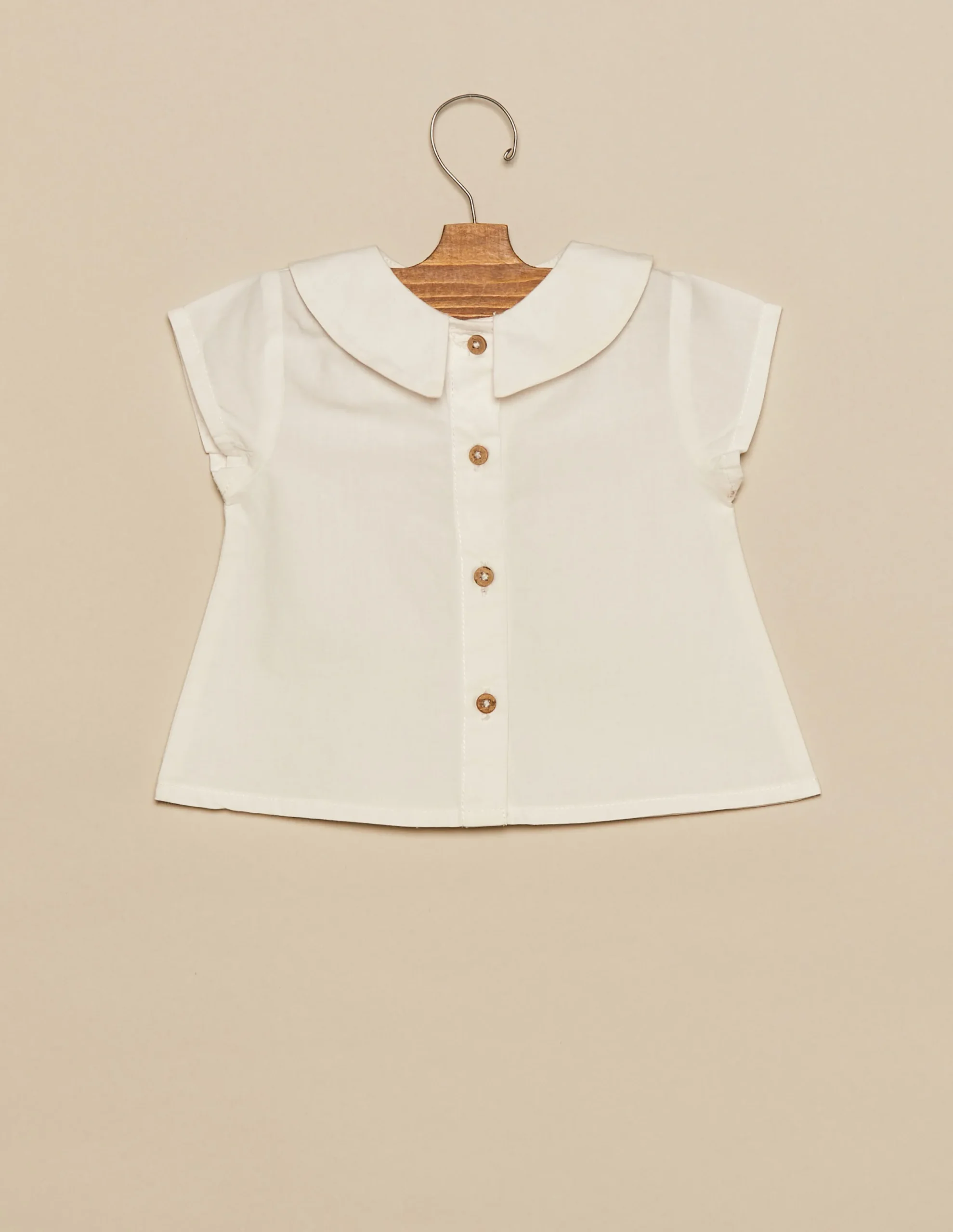 Nicoli Shirts<WHITE POINTED NECK SHIRT Blancos