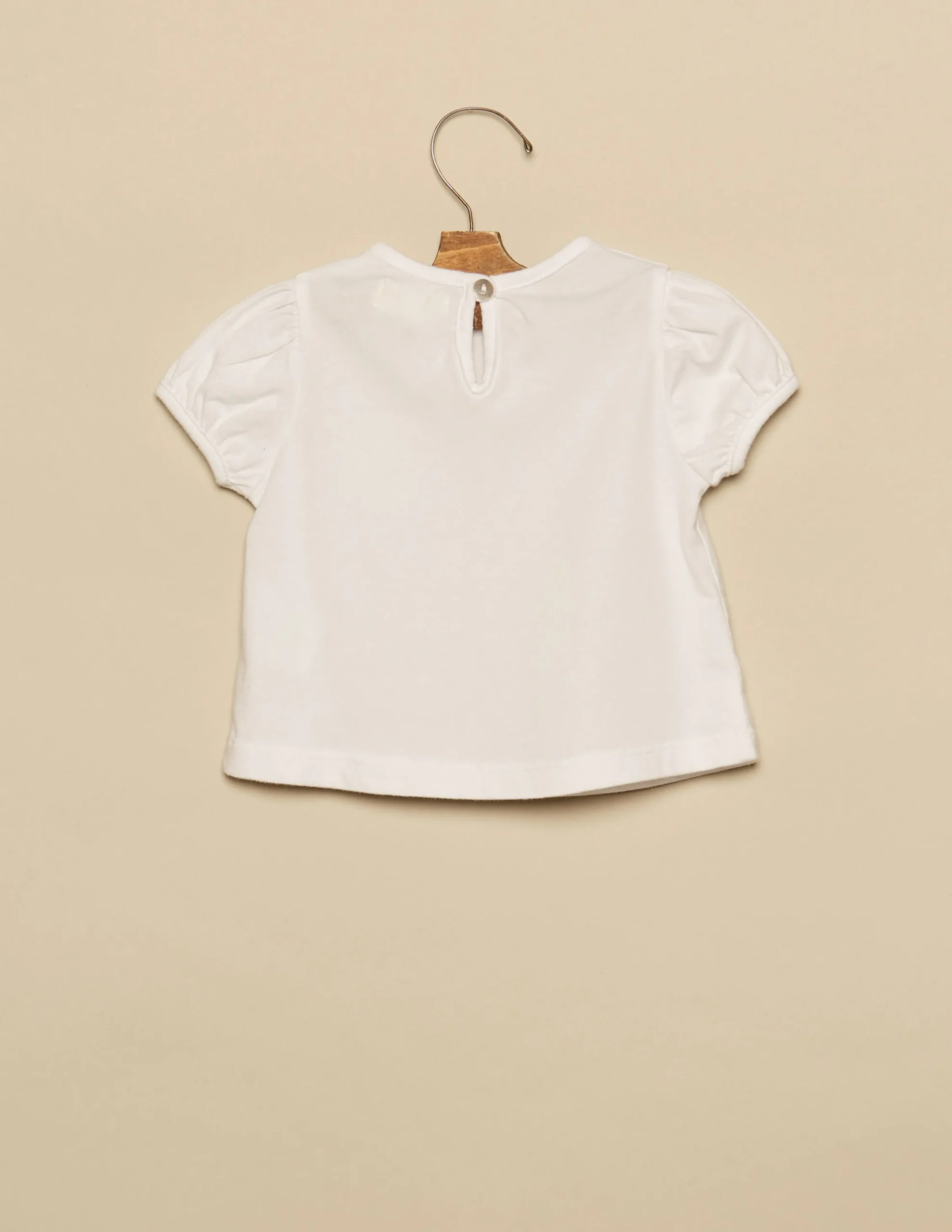 Nicoli T-shirts<WHITE SHORT-SLEEVED T-SHIRT Blancos