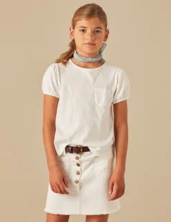 Nicoli T-shirts<WHITE SHORT-SLEEVED T-SHIRT Blancos