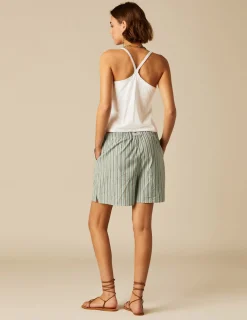 Nicoli T-shirts<WHITE STRAPS T-SHIRT Azules oscuros