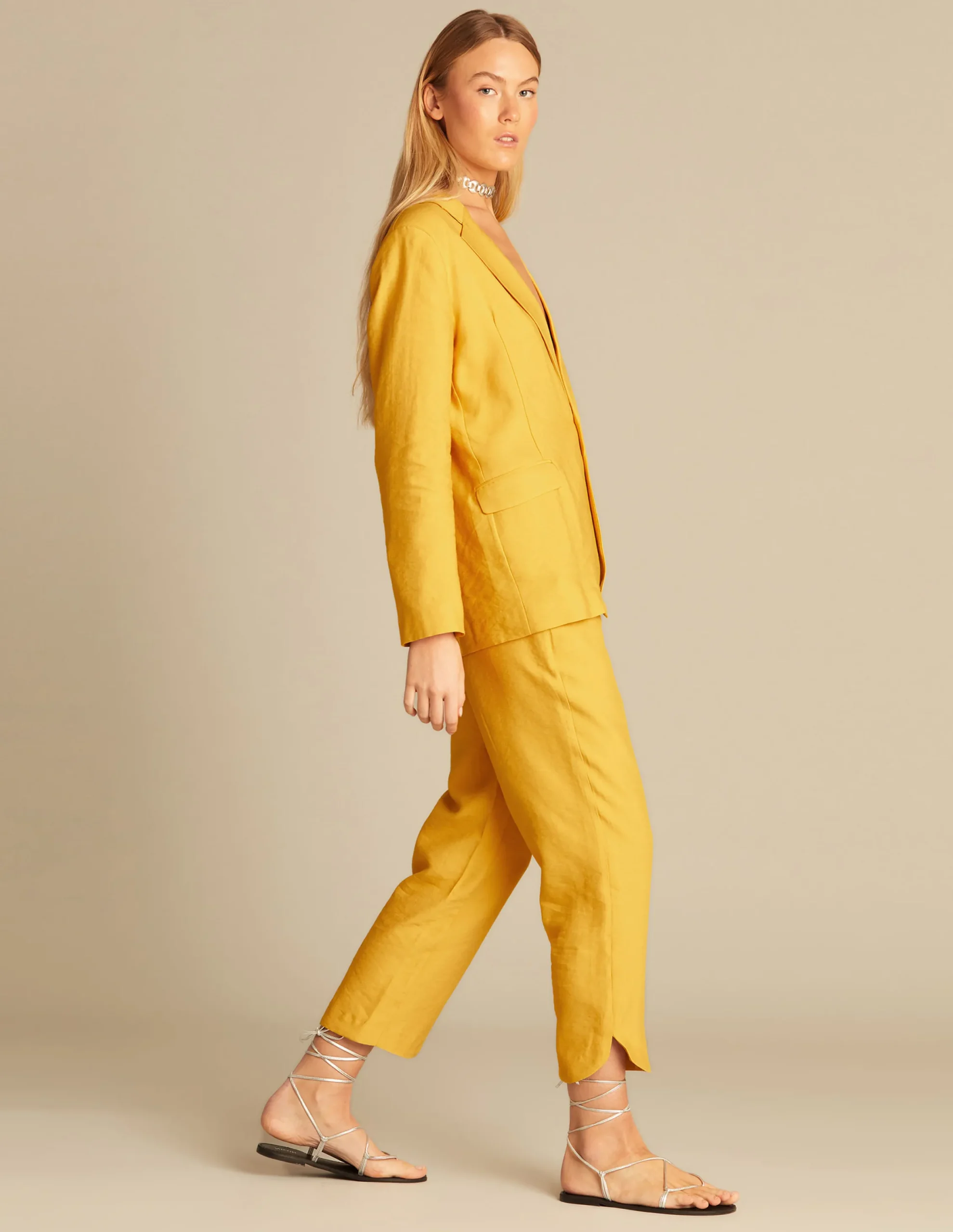 Nicoli Blazers<YELLOW BLAZER Amarillos