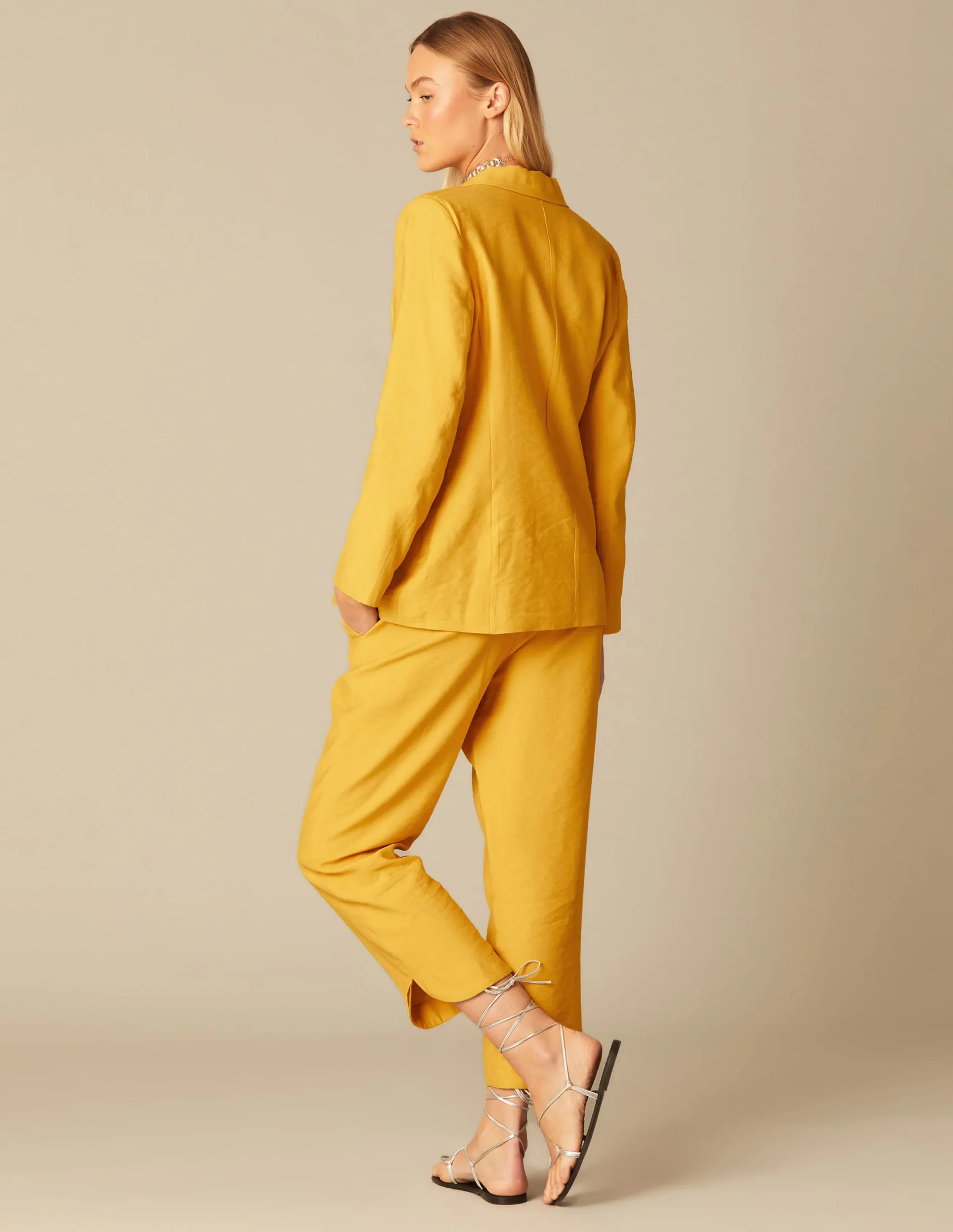 Nicoli Blazers<YELLOW BLAZER Amarillos